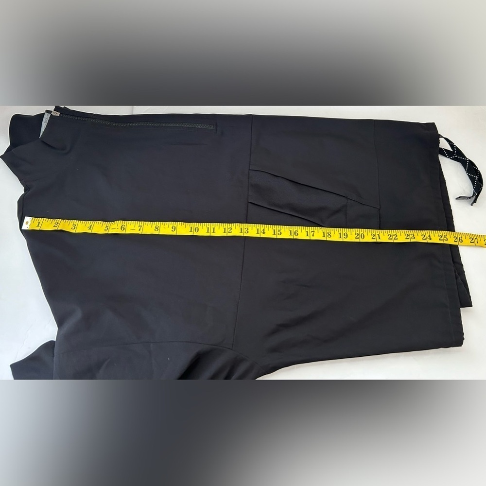 NWT XXL ZELOS BLACK ZIP LIGHTWEIGHT PULLOVER HOODIE. - Picture 3 of 7